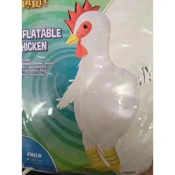 Inflatable Chicken Costume - Picture 1 of 4